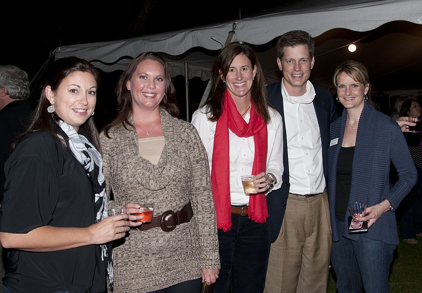 Erika Elam, Amra Wickwa, Dannie and Gardner Sherrill and Alyssa Nohren