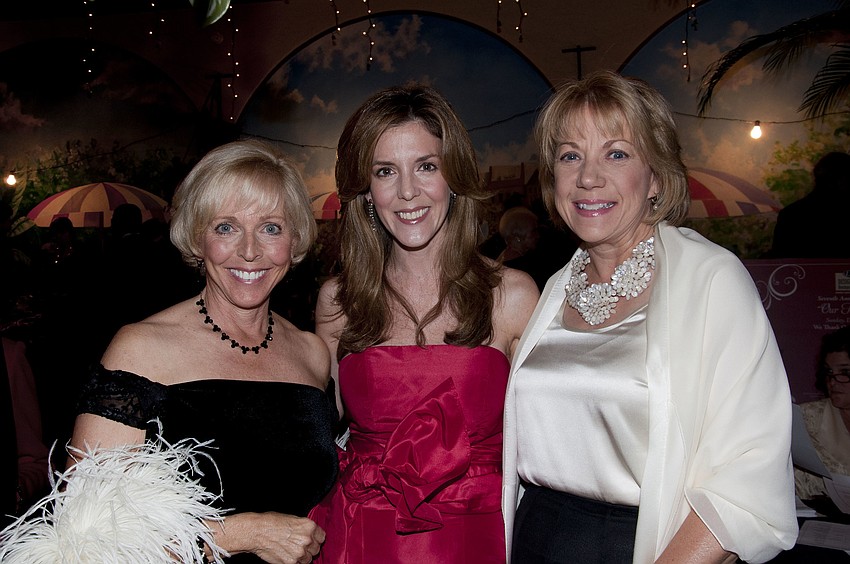 Kathye Faries, Jackie Rogers and Pat Thompson