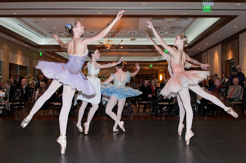 Students from the Sarasota Ballet School