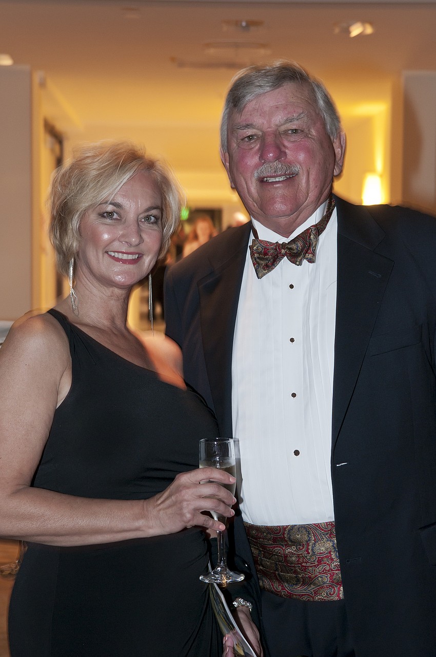 Sandra Rios and Dr. Tom Cail