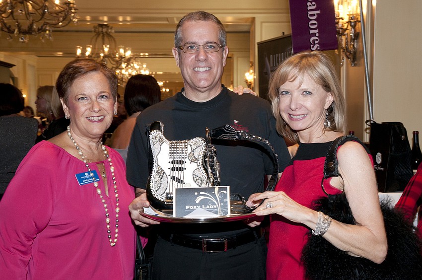 Jocelyn Stevens, Jeff McGrath and Charlie Ann Syprett