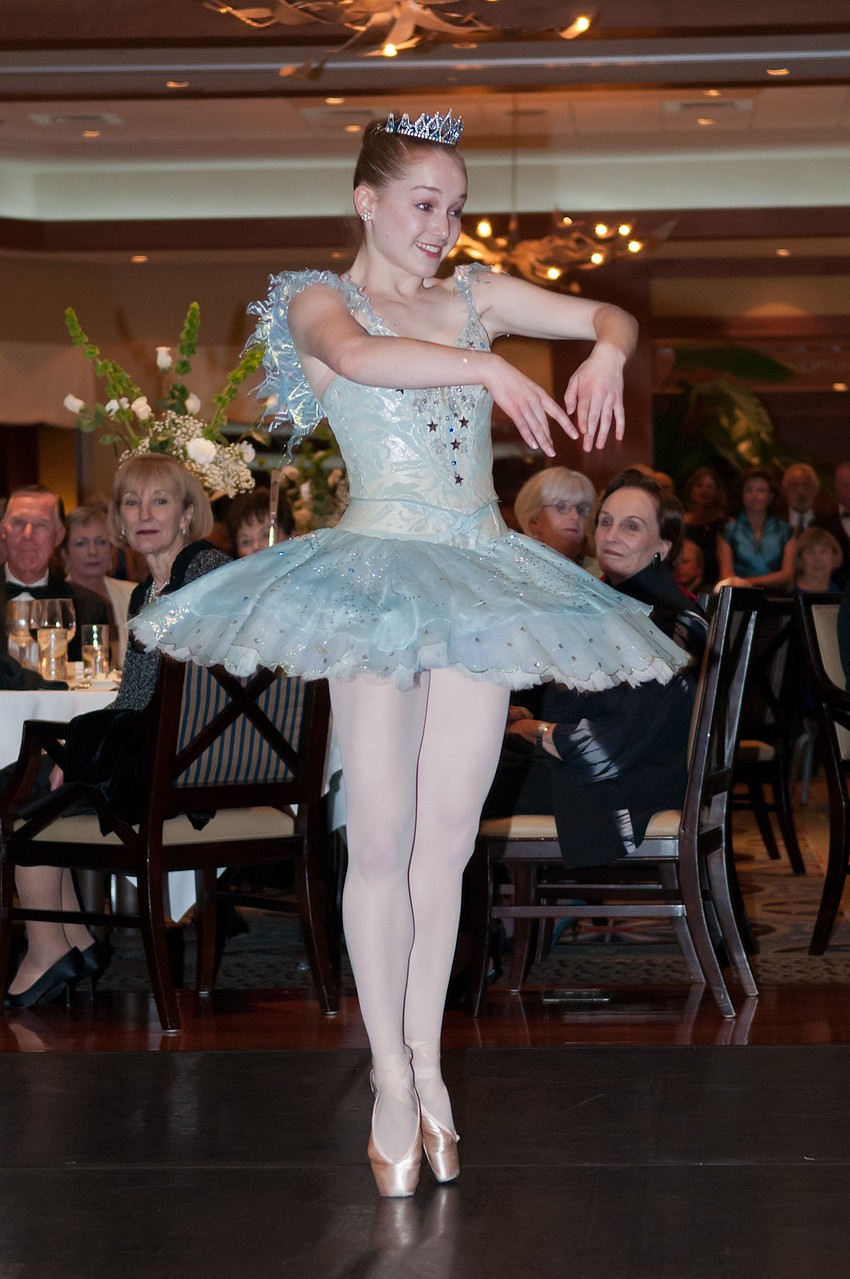 Students from the Sarasota Ballet School