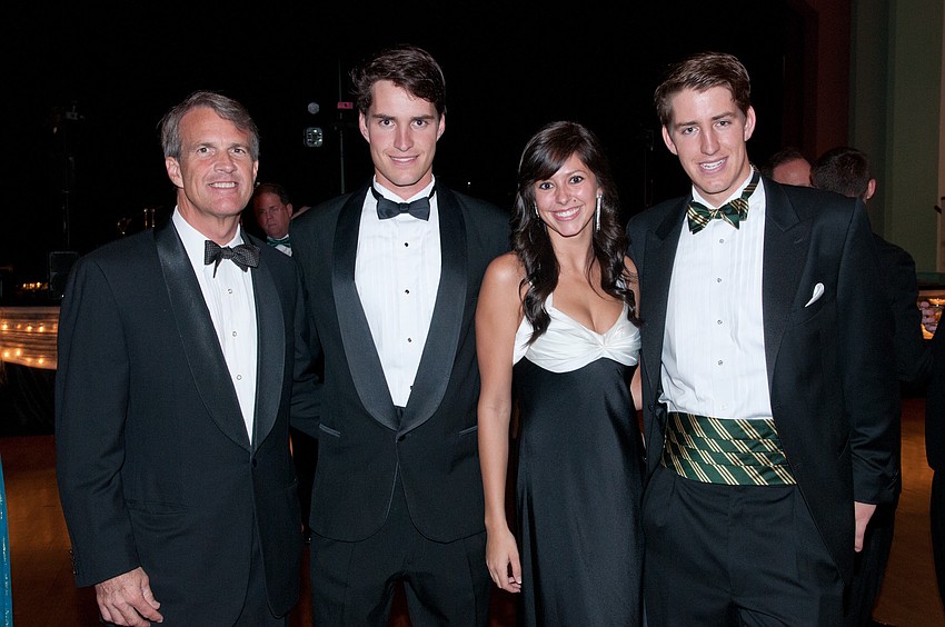 Charles Githler, Brandon Taaffe, Amanda Brooks and Alex Taaffe