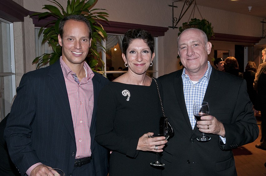 Andrew Veliuonna, Felice Schulaner and Dennis Rees