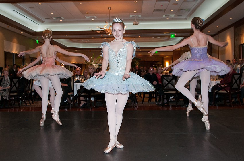 Students from the Sarasota Ballet School