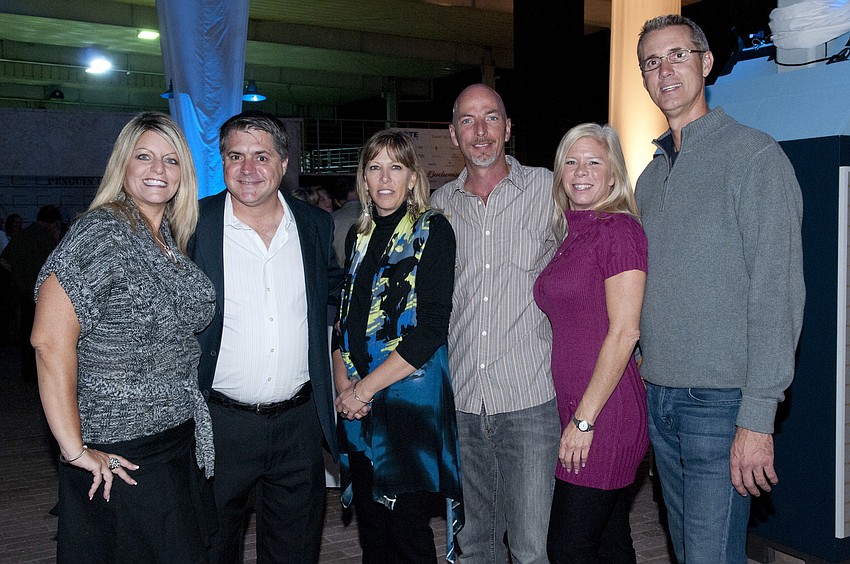 Carol Slatterlee Bourbeau, George Pandis, Karen Cadou, Bill Sams, Amy Tuten and Wayne Kessler