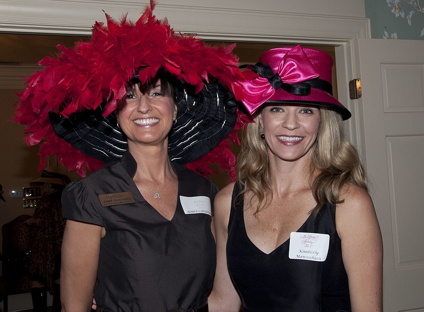 Director of Sales and Community Relations for Mattisonâ€™s Aimee Chouinard with Kimberly Manooshian