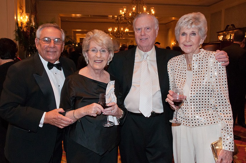 Merle & Norma Greenwald with Harvey & Elaine Rothenberg