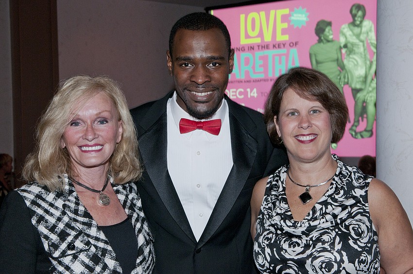 Dr. Linda Ballou, Sheldon Roden and Sandy Moser