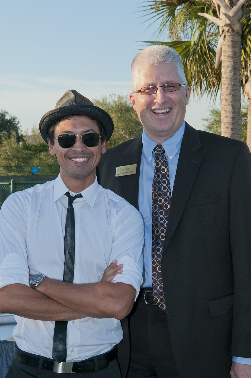 Dex Honea and Michael Scott of the Sarasota Ballet