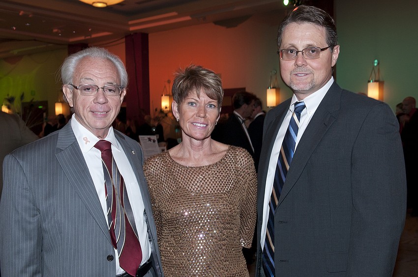 John Overton, Kathy Purdy and Robert Scheb