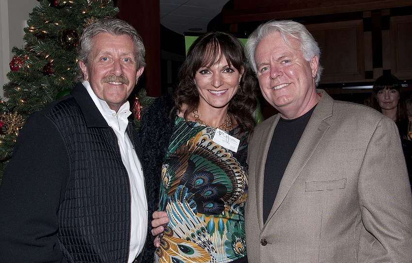 Phil King, Anne Chauvet and Dennis Stover