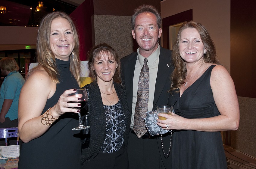 Jennifer Sarzynski, Angie and Todd Schmathmann and Ginger Leonard