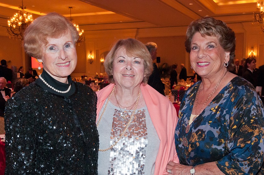 Martha Sherline, Liz Schreiber and Hannah Michelson