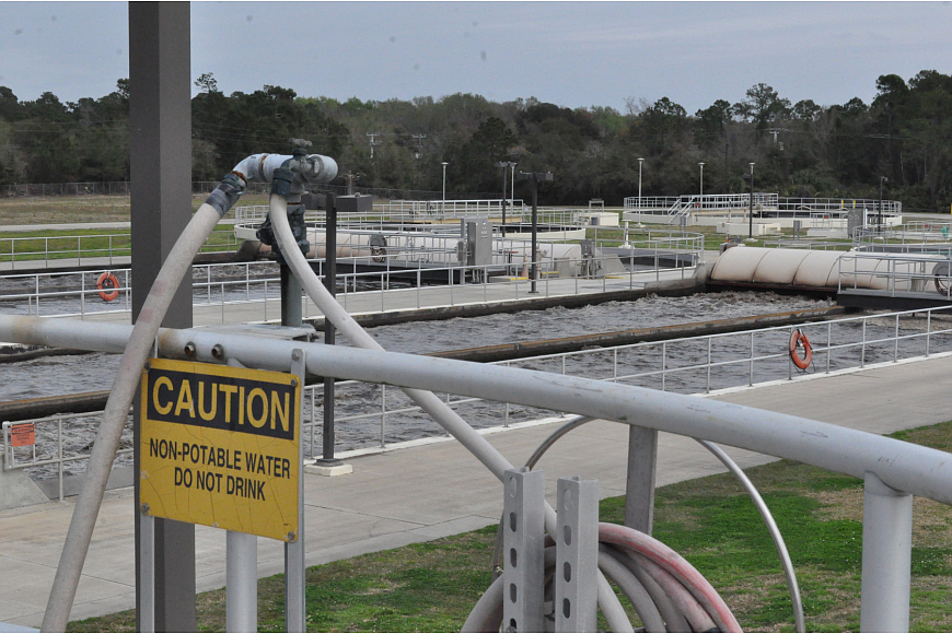 The city's current wastewater plant is nearing its capacity (File photo).