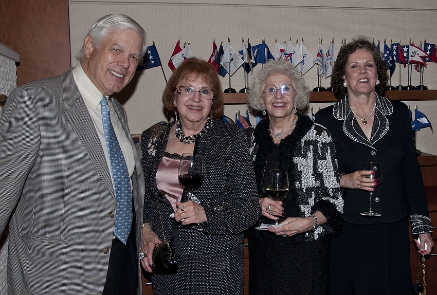 Bill Chapman, Sandra Burkin, Lee Levins and Bonnie Chapman