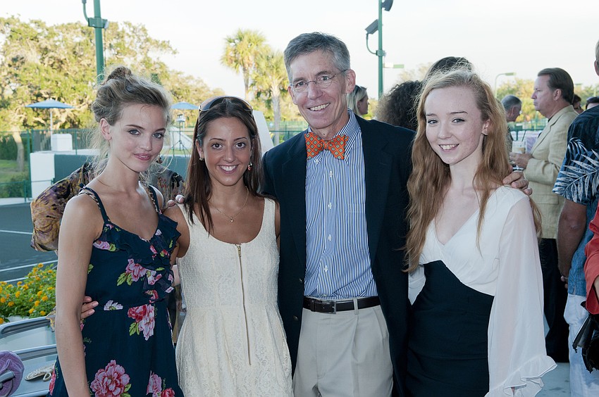 Eloise Hymas, Annabel Sarrafan, Observer Publisher Matt Walsh and Emily Smith