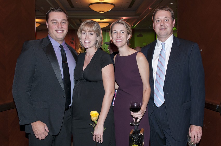 Dave and Kirstin Fulkerson with Gray and Tim Videnka