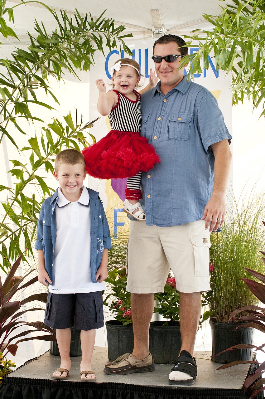 Justin Pachota with Jeremiah and Ryela