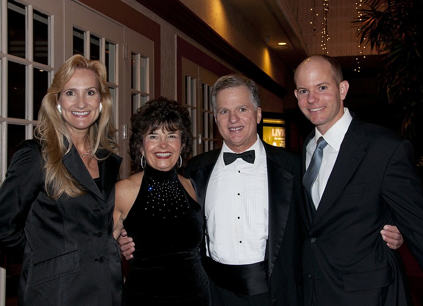 Suzi Atherton, Kathy and Dennis Campagnone with Orion Marx
