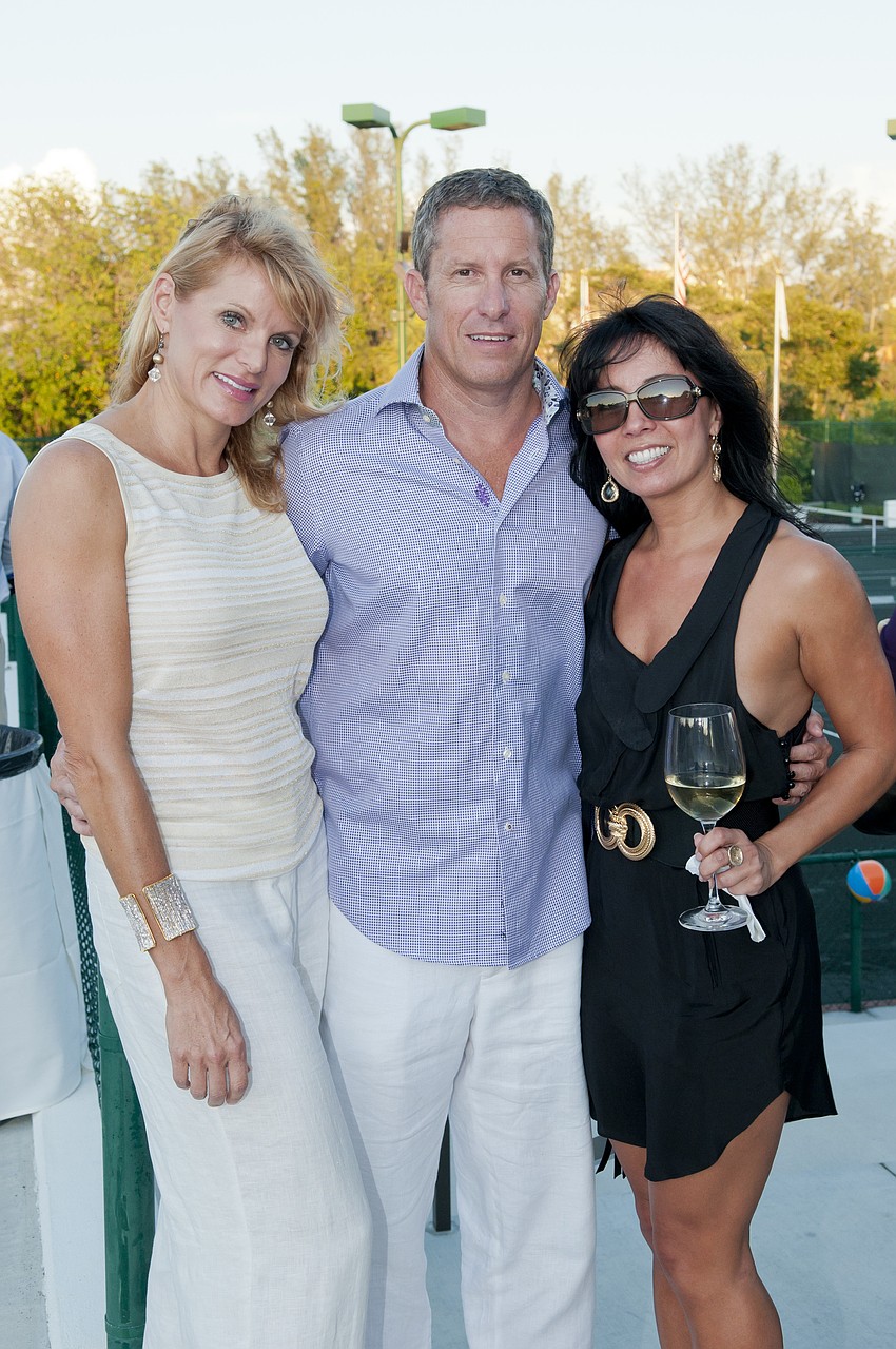 Kim Kelly, Dan Lawrence and Rachel Hautamaki