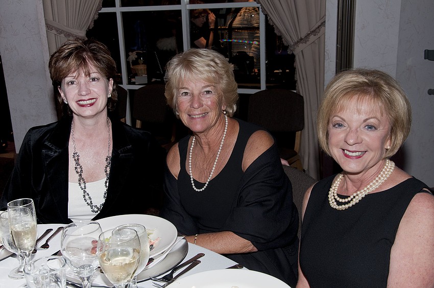 Deb Smith, Becky Edwards and Nancy Hartley