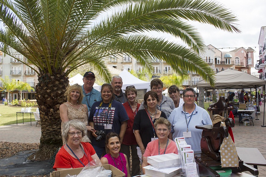 Nadine King (middle left) with her Christmas Come True volunteers.