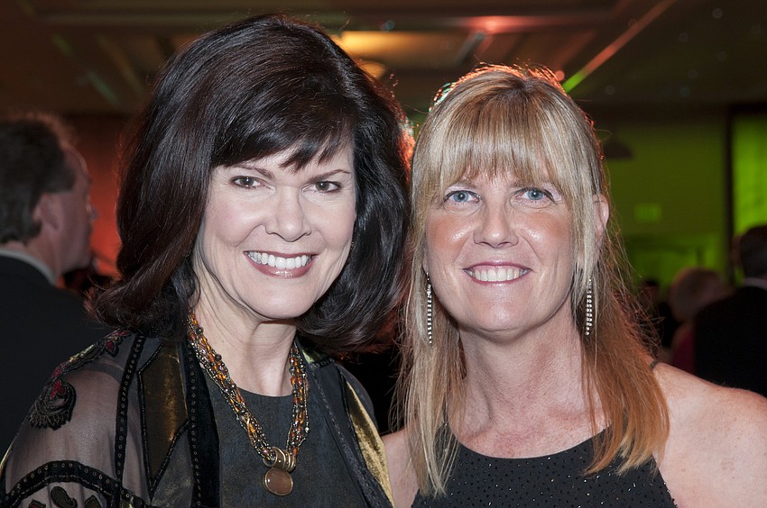 Diane McFarlin and Laura Williams from the Baltimore Orioles