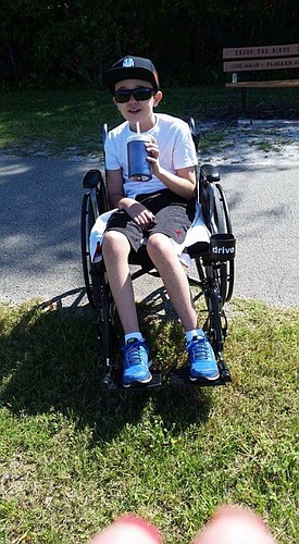 Cameron enjoyed a day out at Waterfront Park. Coutesy photo