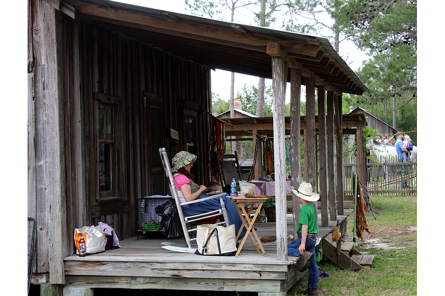 The Whidden-Clark Homestead at Family Farm Day. (Photo by Jacque Estes)
