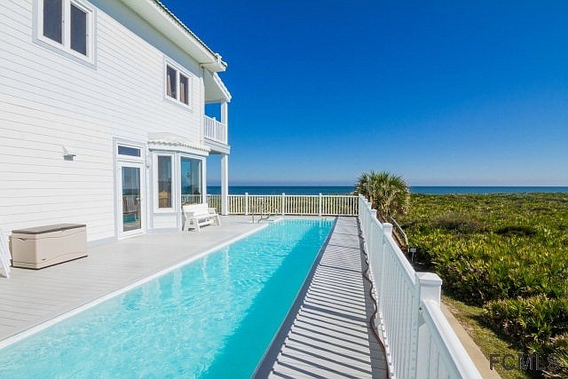 The top selling home features a deck swimming pool with ocean views. Courtesy photos.