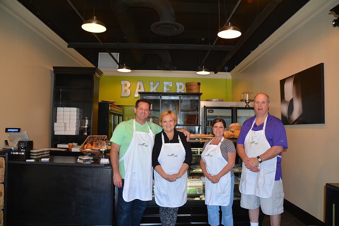 Owners of St. Joe's Bakery and Catering Kevin Geremia, Rebecca Carr and Stephanie and Steve Small. Photo by Lisa Wolfe
