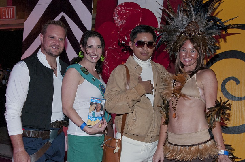 Dave and Kyla Weiner, Leslie Chow and Ashlee Binns