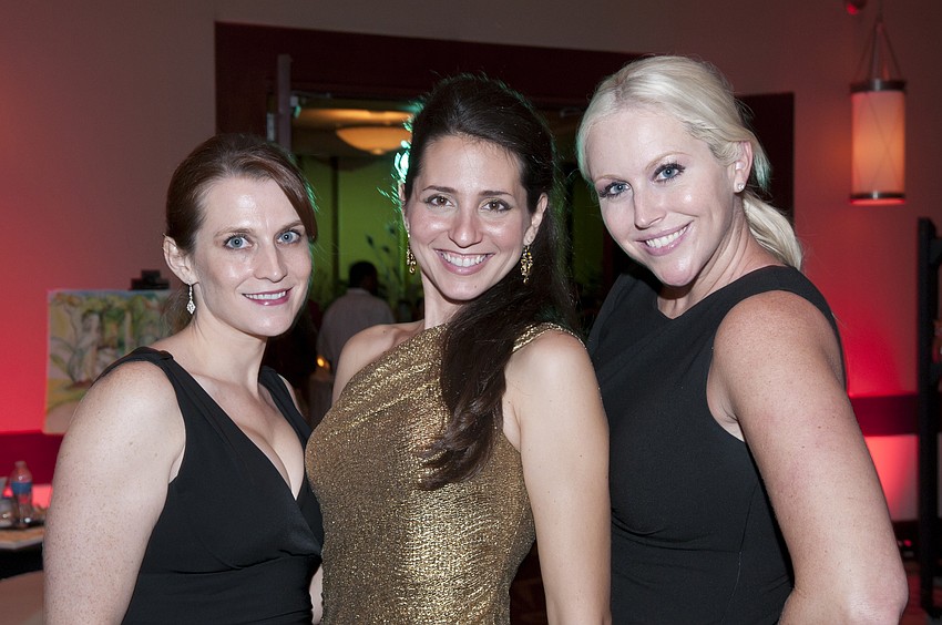 Meghan Serrano, Aimee Norton and Nikki Taylor