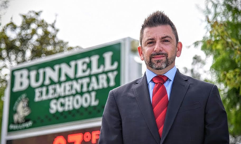 Marcus Sanfilippo has been selected as the new principal at Bunnell Elementary. Courtesy photo