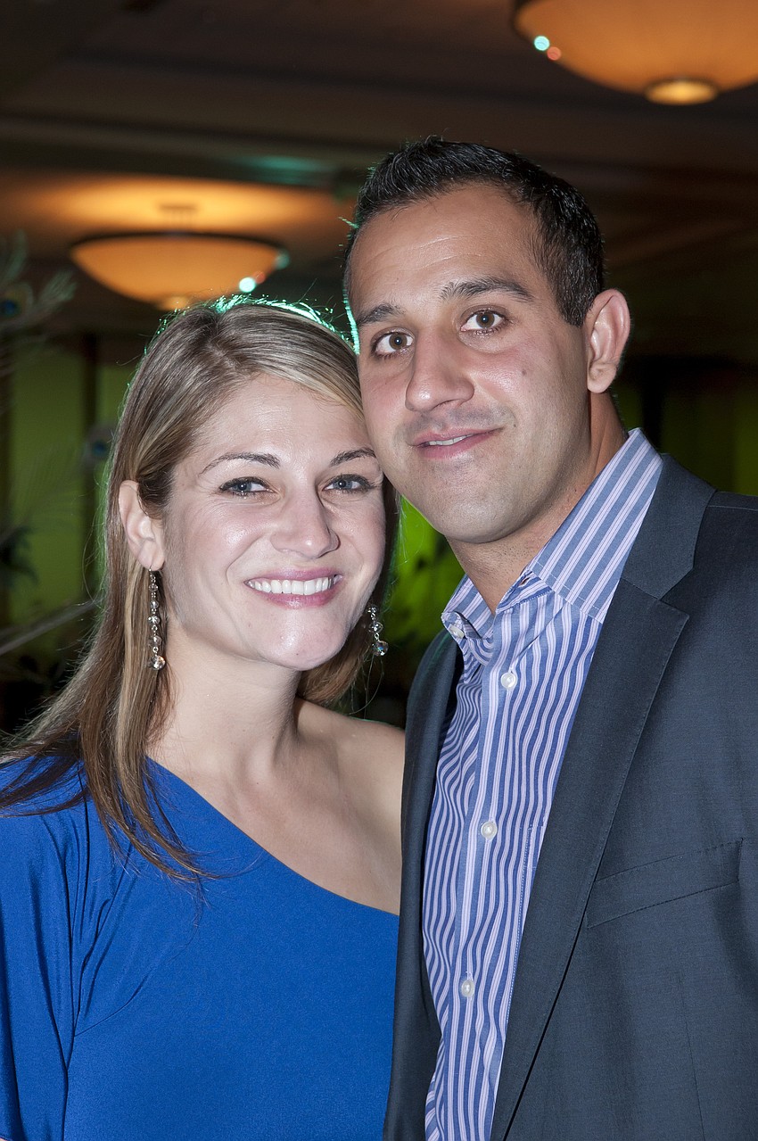 Michelle Lalibrte and Neil Bedi