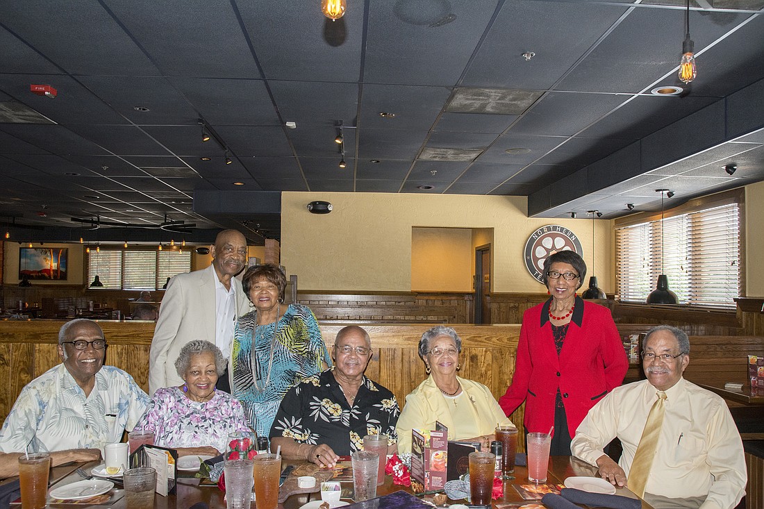Clay and Jessie Simpson, Latrey and Jeanne Washington, Mary and J.C. Foster and Randolph and Margie Arthur, who were celebrating their 65th wedding anniversary.