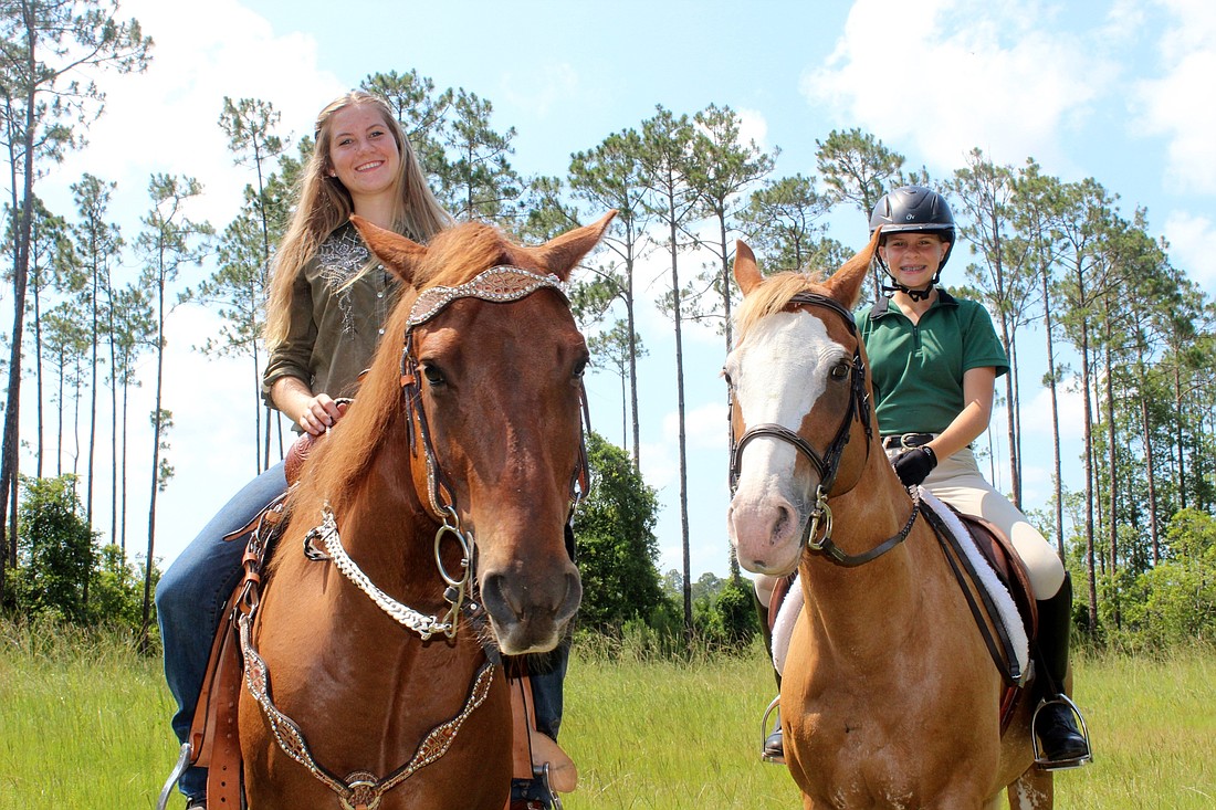 Sisters Sage and Trinity Calugar were the only locals to advance to the state championships.