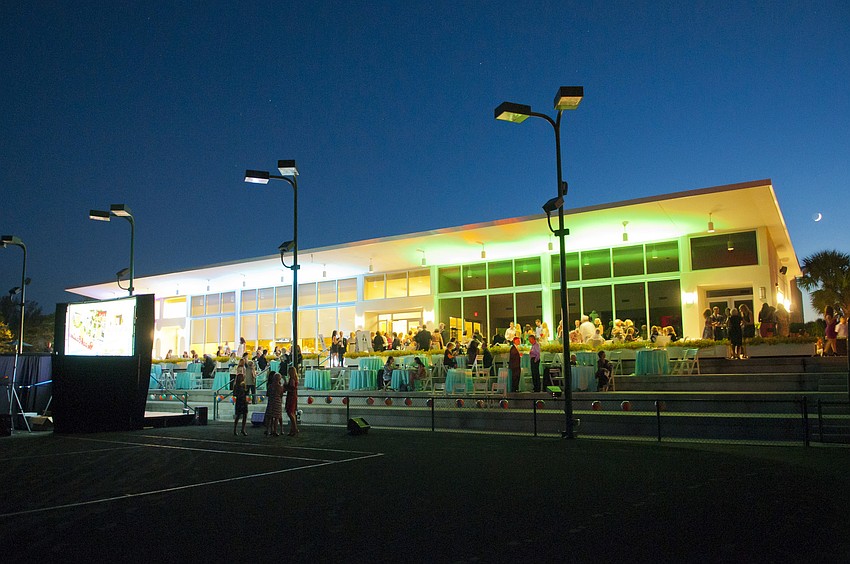 Standout party site: Longboat Key Club Tennis Garden