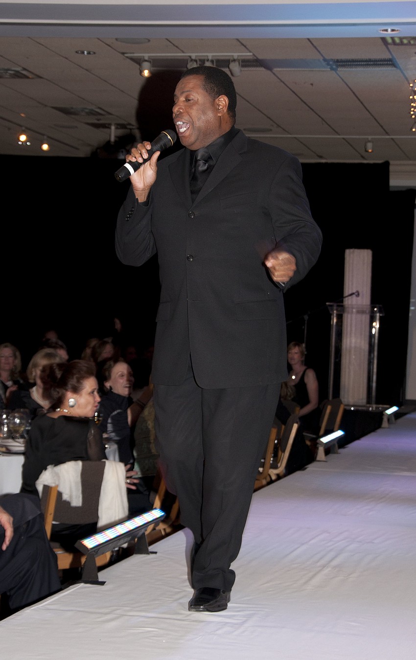 One of the many evening's entertainers