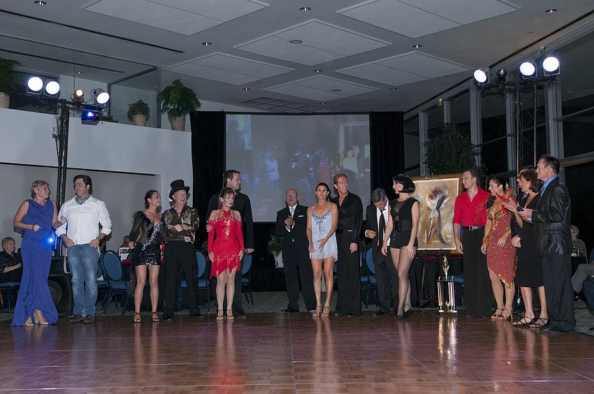 The dancers awaiting the results