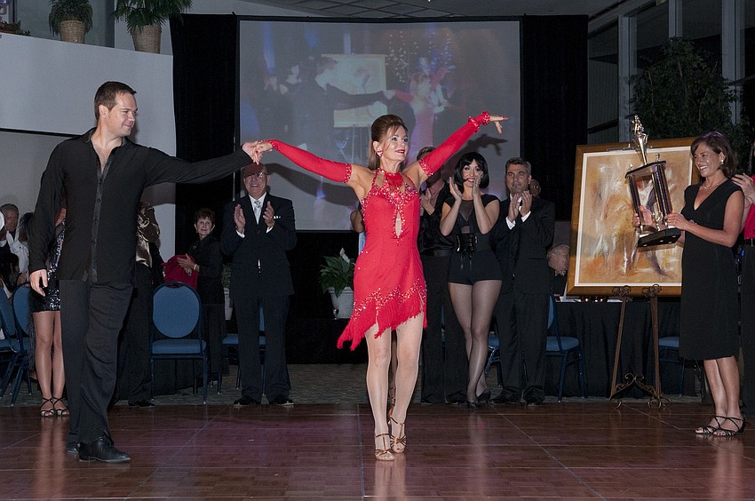 Sid Pocius and Rita Greenbaum win best dancers