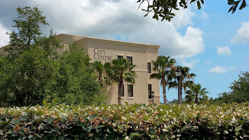 Palm Coast Holdings currently is housed on the third floor of the City Centre building, overlooking the lake at Town Center. Courtesy photo by Tom Hanson