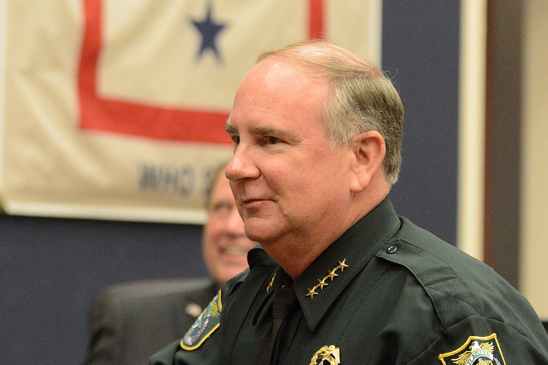 Flagler County Sheriff Rick Staly (Photo by Jonathan Simmons)