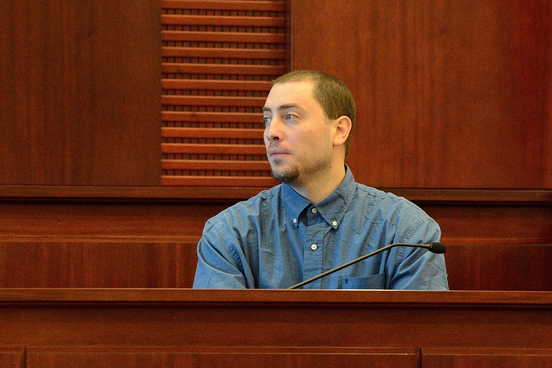 John Schenone testified during his trial. (Photo by Jonathan Simmons)