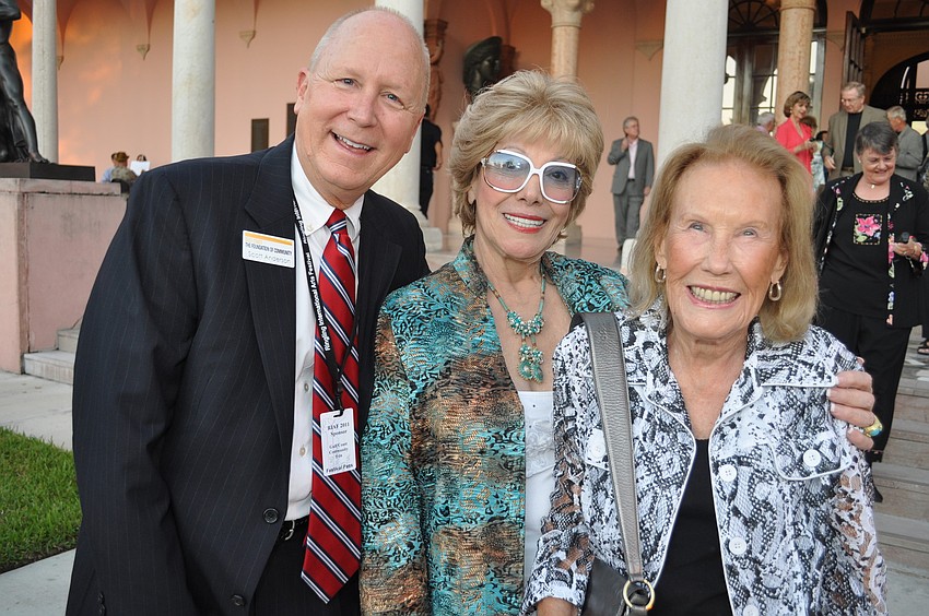 Scott Anderson, Lee Peterson and Joyce Tate
