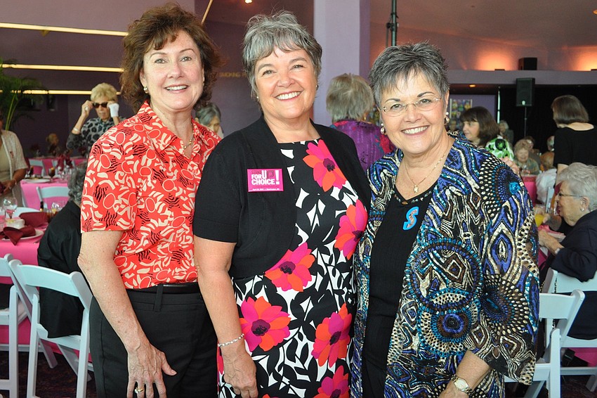 Shelley Baker, June Merriam and Mary Holly Allison
