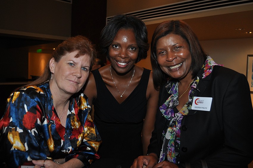 Tracey Barta, Judy Owens and Deborah Phelps