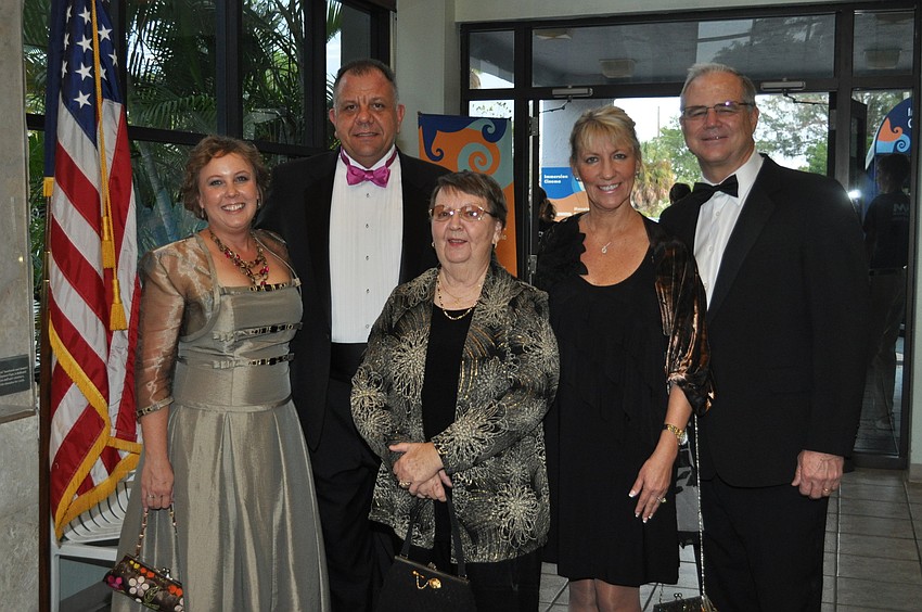 Deanna and Danial Bebak, Irene Bebak, Karen and Chris Bush