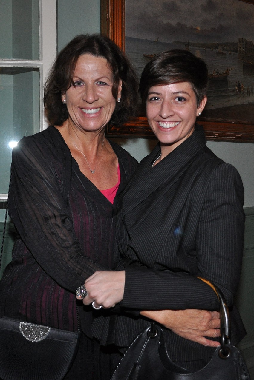 Elena Benedict-Smith and Laura Hollister